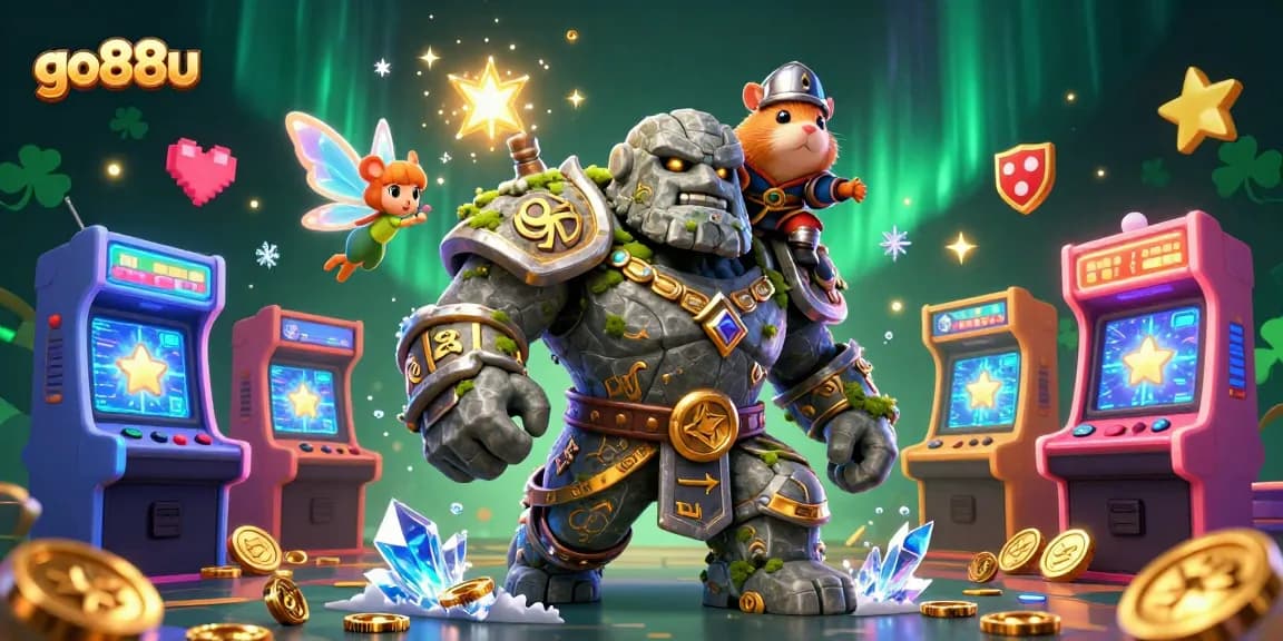 Experience exciting gameplay at go88u with charming characters and vibrant casino elements.