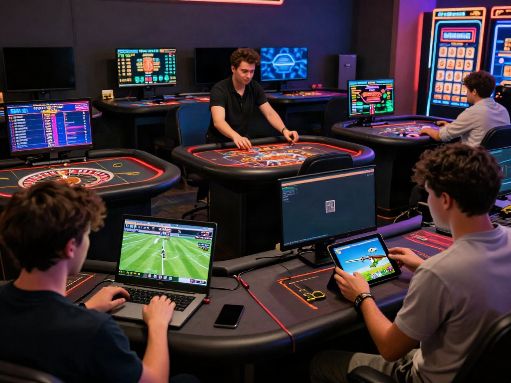 Engaged players enjoying the dynamic gaming experience at http://sin88-onl.com/ with diverse gaming options showcasing sports betting and casino tables.