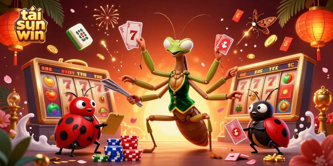 Join the excitement and tải sun win for premium online gaming experiences in this vibrant illustration.
